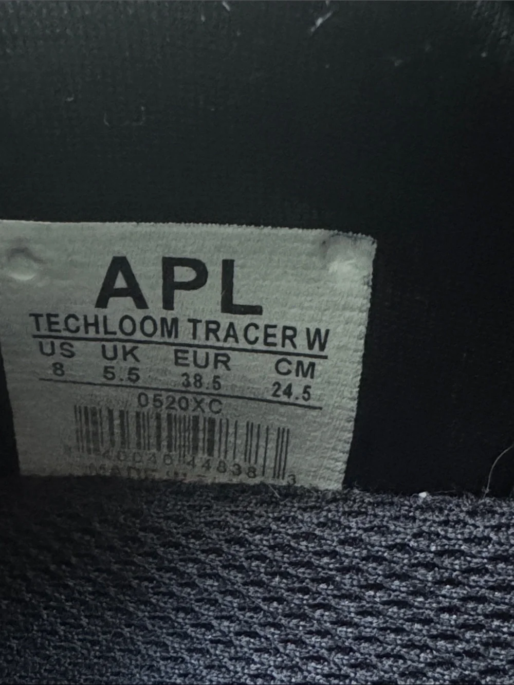 APL Techloom Tracer Sneakers Parchment & Leopard Print Size W 8
